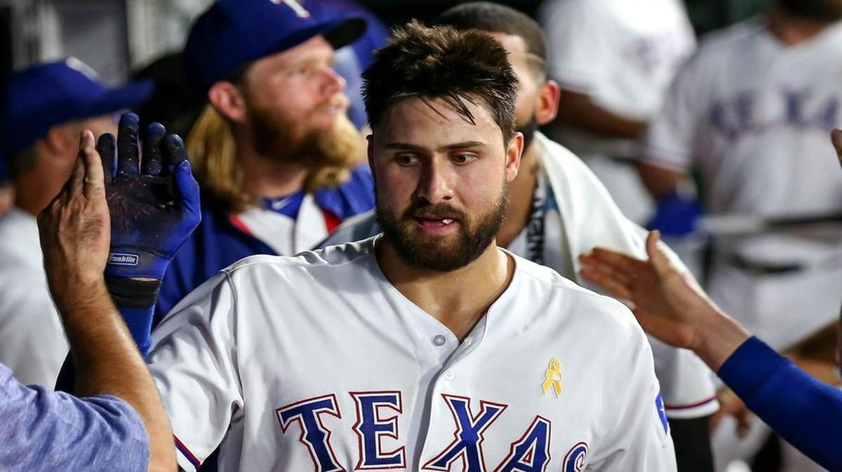 Joey Gallo has an .856 OPS this season, which means he has had a good offensive season even though he has set the single-season Rangers record for strikeouts.
