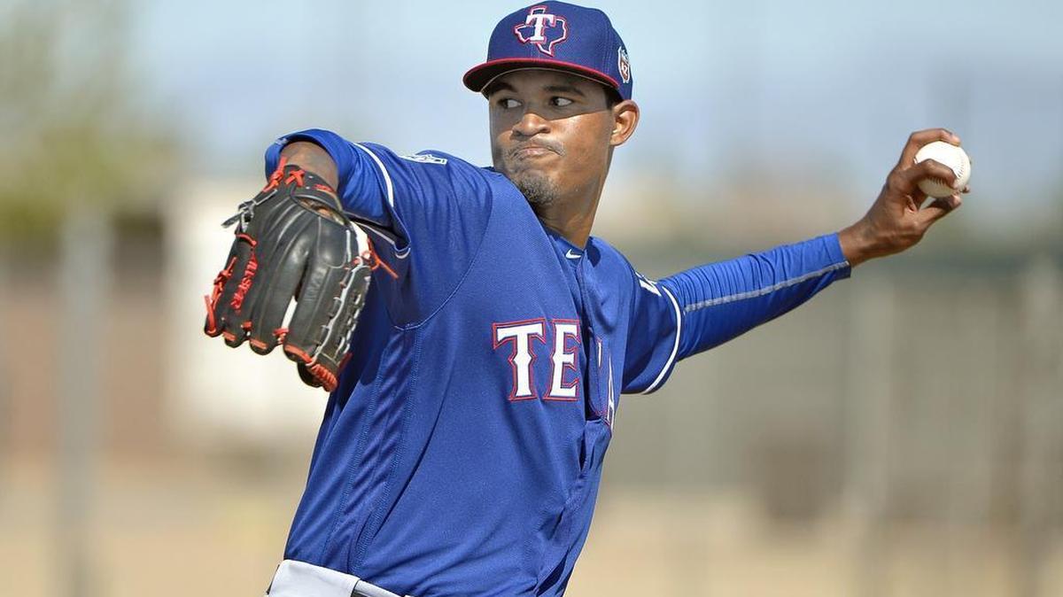 Rangers top pitching prospect Yohander Mendez, a left-hander, made his major-league debut last September.