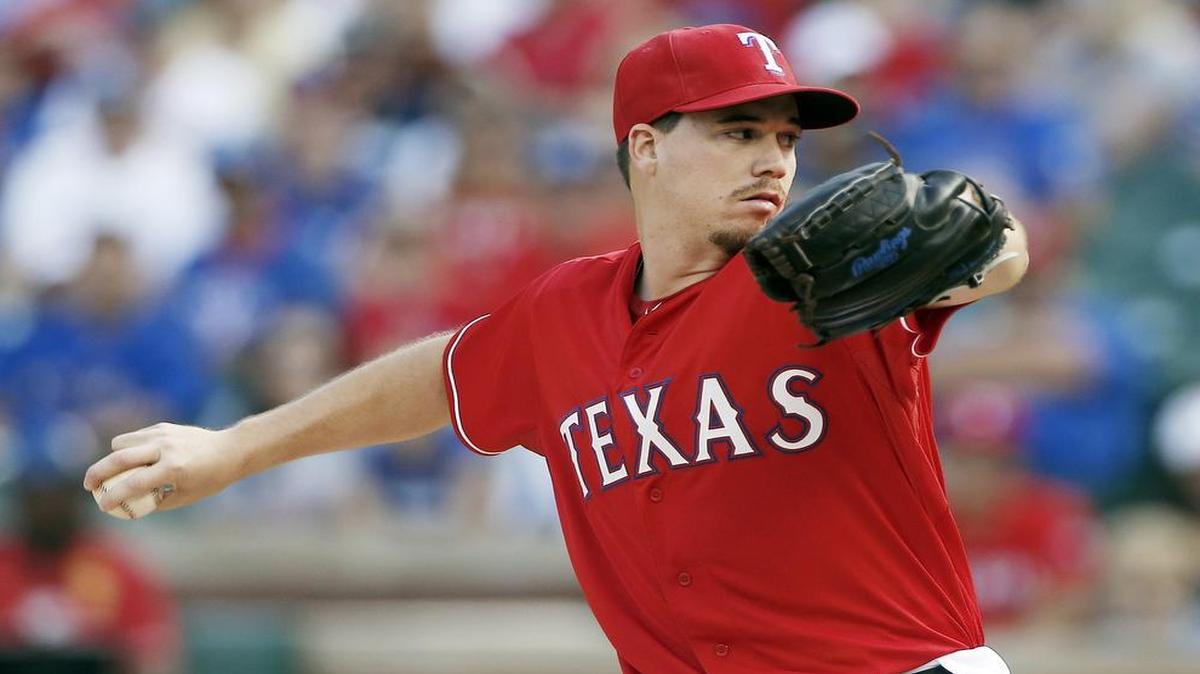 
Rangers rookie pitcher Chi Chi Gonzalez made his major league debut Saturday at Globe Life Park. He held the Red Sox hitless through five innings and earned his first-career win as Texas beat Boston 8-0.
