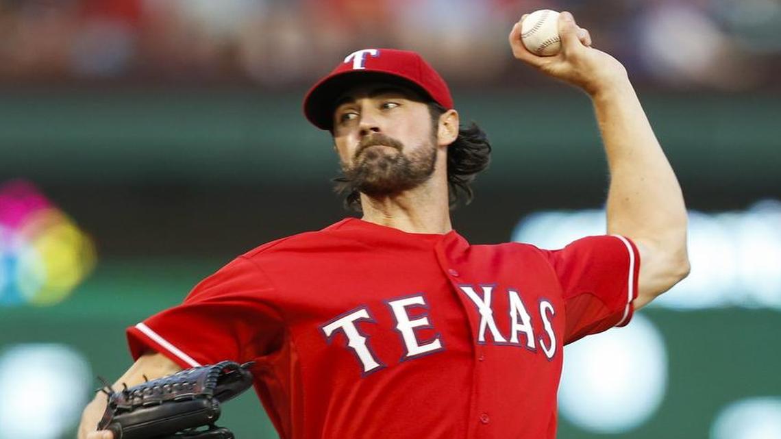 
By moving Cole Hamels from his Friday start at Houston to Thursday at Oakland, the Rangers will get three starts from the left-hander rather than two the rest of the season.
