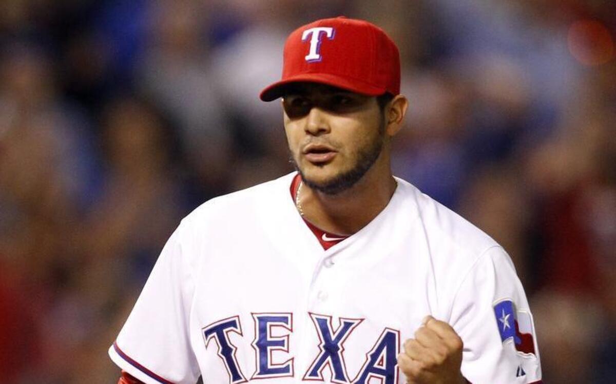
Rangers pitcher Martin Perez returns the big leagues 14 months after having Tommy John surgery Friday in Houston.
