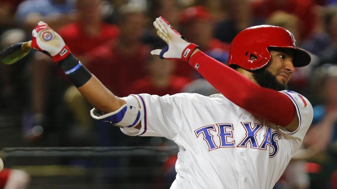 Rangers rookie Nomar Mazara was given the night off Tuesday after going 0 for 6 for the first time Monday night.
