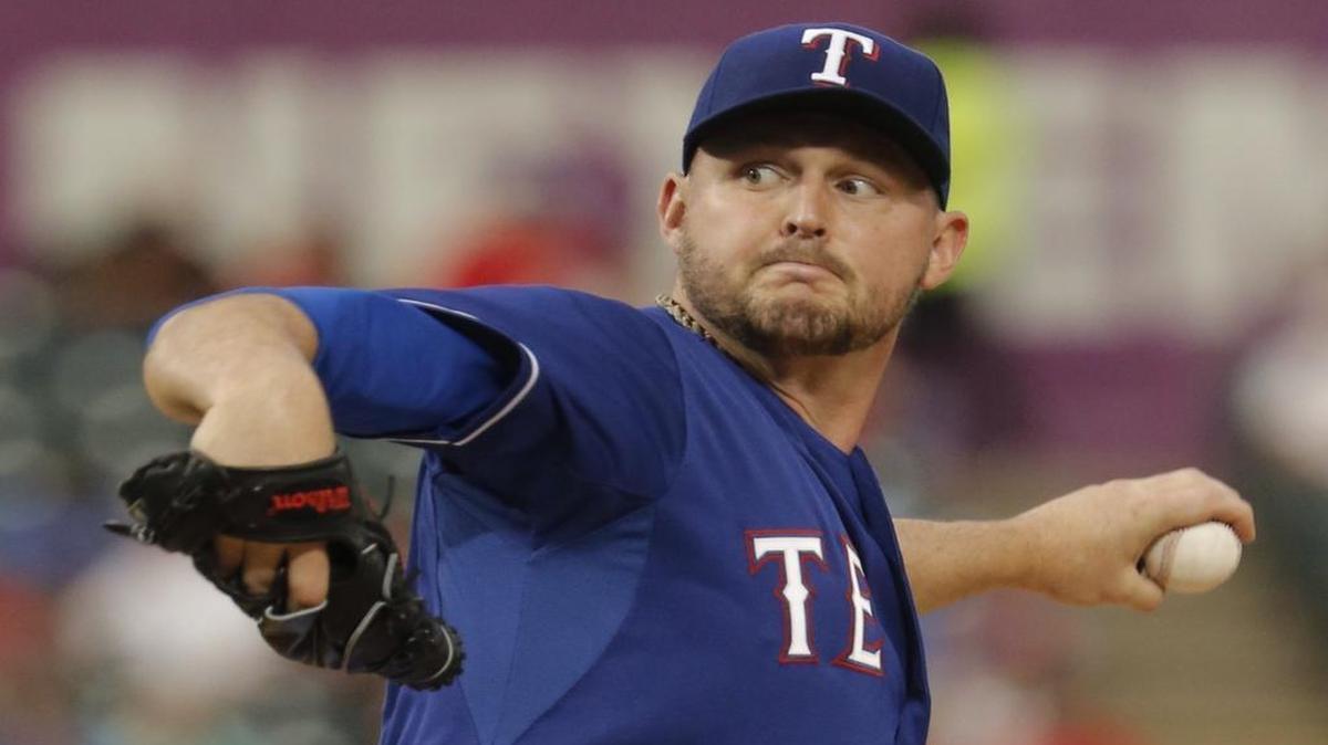 
Matt Harrison hasn’t pitched for the Rangers since May 13, 2014, after having spinal fusion surgery a few weeks later.
