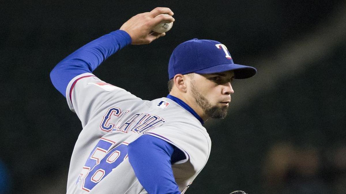 Alex Claudio doesn't throw hard, but he gets quick outs and is a firm believer in his abilities.