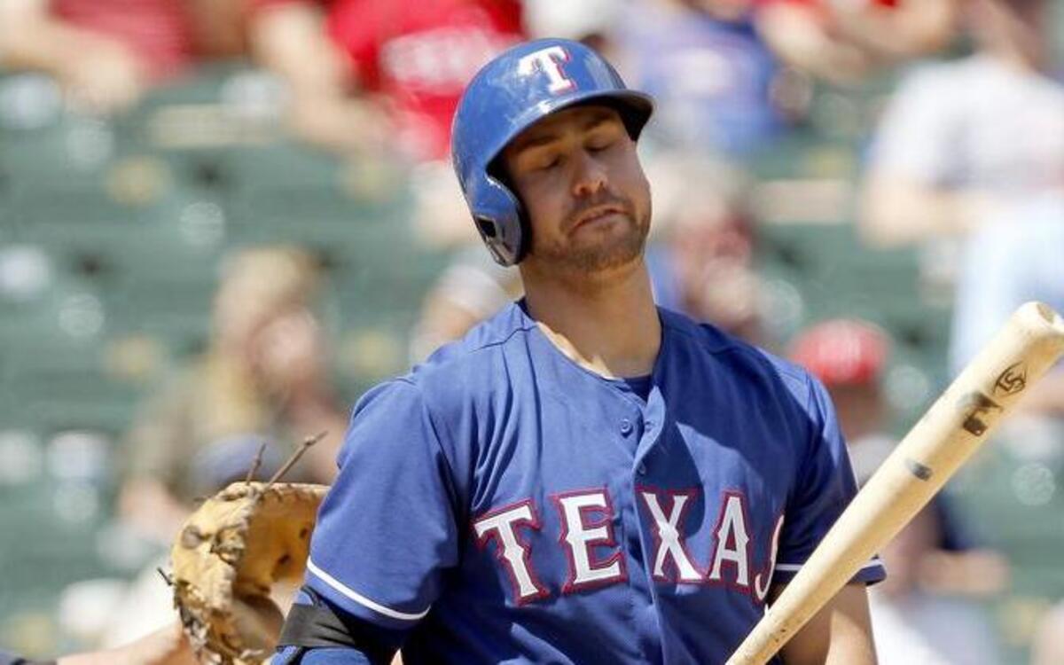 
Joey Gallo was the Rangers’ starting left fielder Friday night in an effort to jump-start his power bat.
