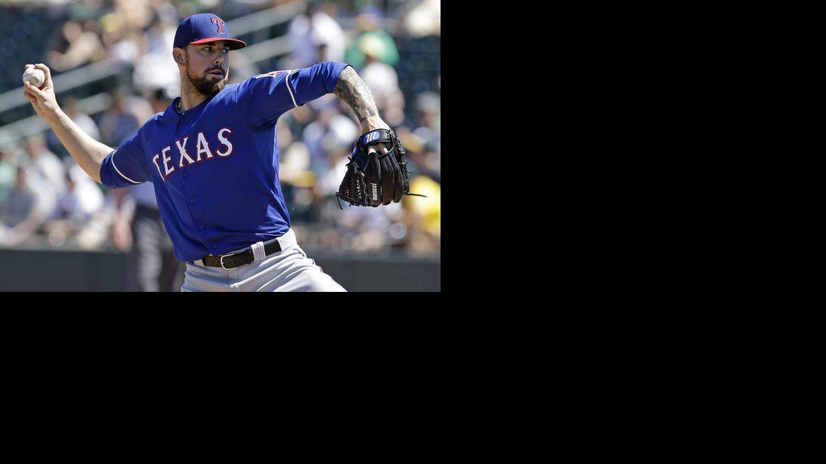 
Anthony Ranaudo will pitch Wednesday in Derek Holland’s spot. Ranaudo threw five scoreless innings in a triple A start.


