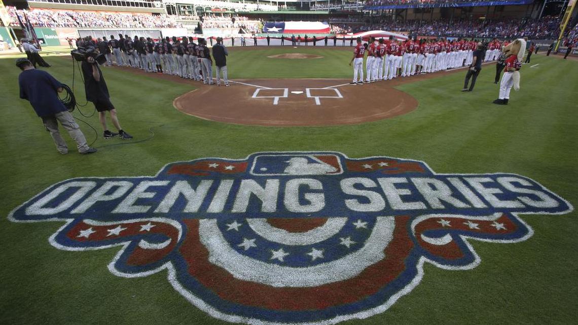 The Texas Rangers’ Opening Day game against the Houston Astros at Globe Life Park at 2:30 p.m. on March 29 will be televised on ESPN.