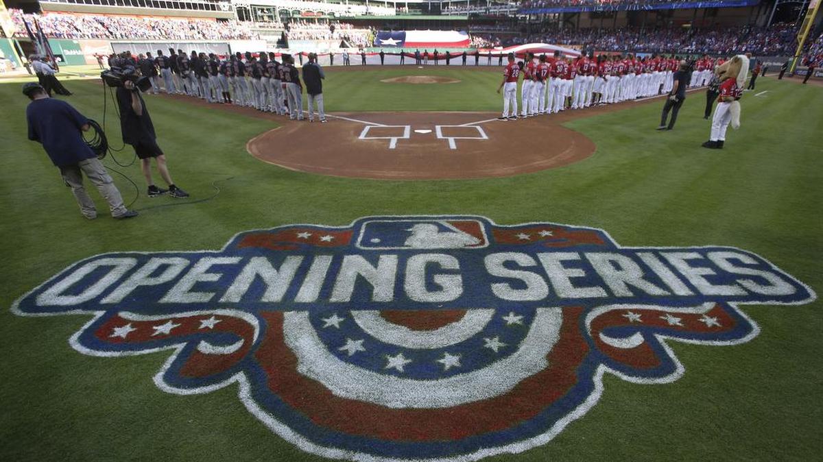 The Texas Rangers’ Opening Day game against the Houston Astros at Globe Life Park at 2:30 p.m. on March 29 will be televised on ESPN.