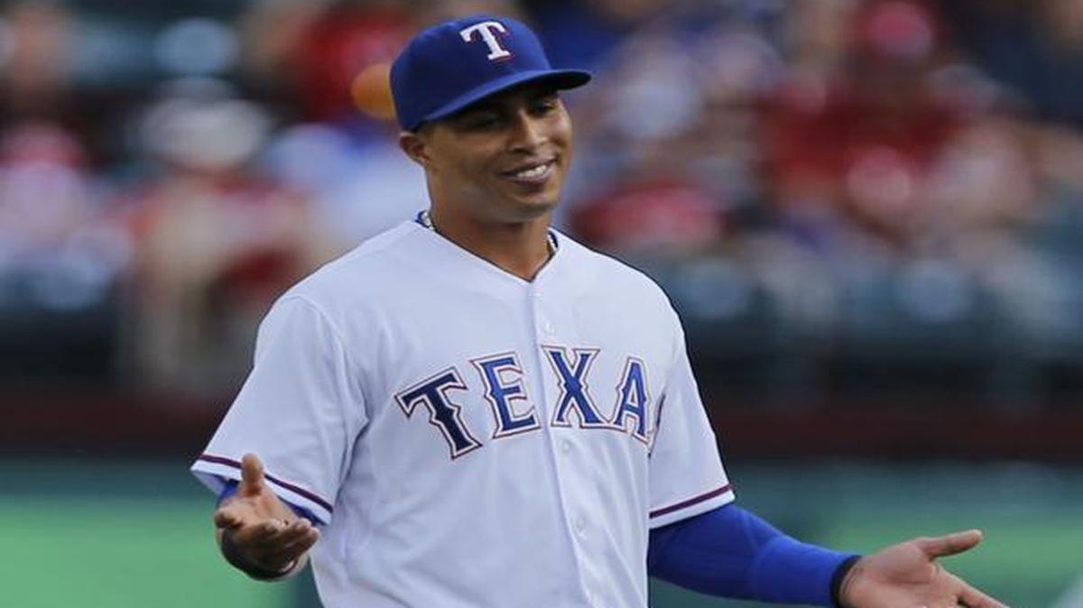 
Rangers center fielder Leonys Martin has two hits in his last 33 at-bats and could be on the bench when Josh Hamilton and Delino DeShields return from injuries.
