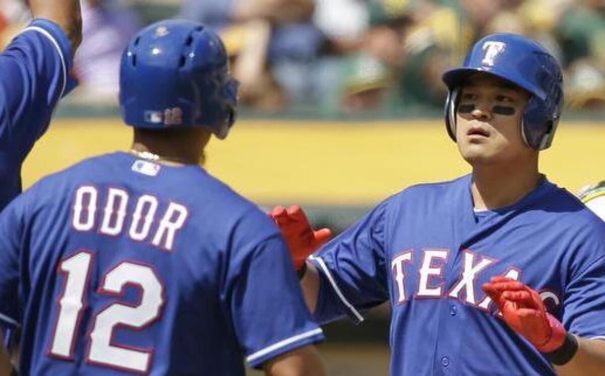 
There haven’t been many highlights for the Rangers this season at Oakland, where they begin a six-game road trip Tuesday.
