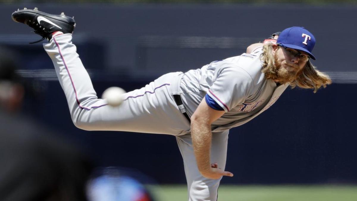 A.J. Griffin needed only 104 pitches Tuesday in his second career shutout.