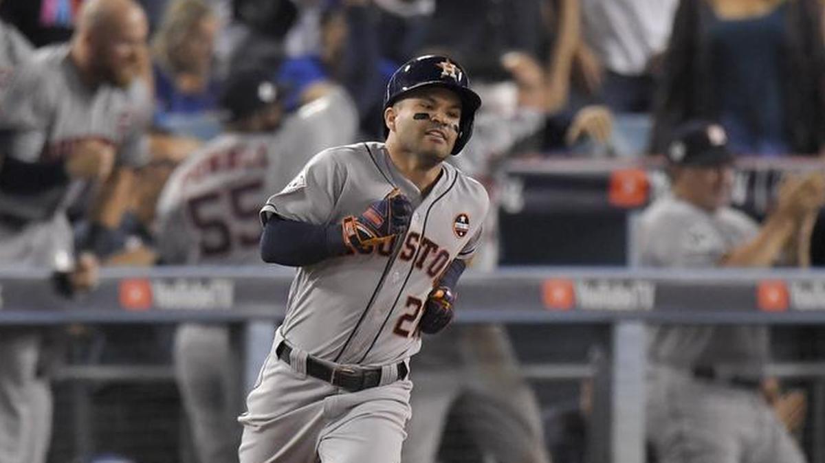 Jose Altuve ran away with the American League MVP on Thursday, with 27 of the 30 first-place votes to beat out Aaron Judge and Jose Ramirez.