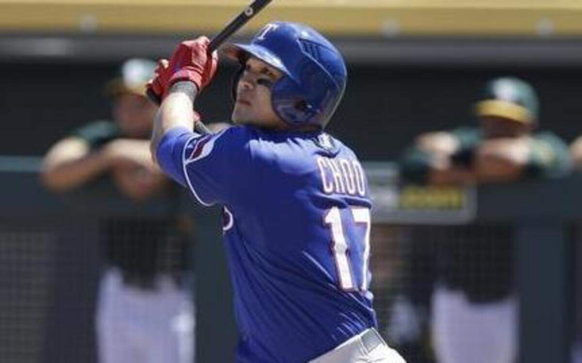 
Rangers right fielder Shin-Soo Choo was hitting fifth Monday night because of his punch and knack for seeing pitches.



