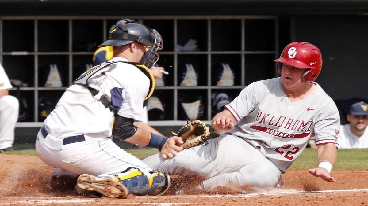 Oklahoma shortstop Sheldon Neuse, right, who attended Fossil Ridge High School, is ranked the 50th overall prospect by MLB.com in the draft.