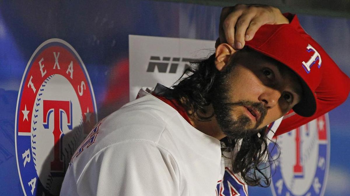 The days of long hair are gone, at least temporarily, after Tony Barnette found his way into a barber’s chair Thursday on the Rangers’ off day.