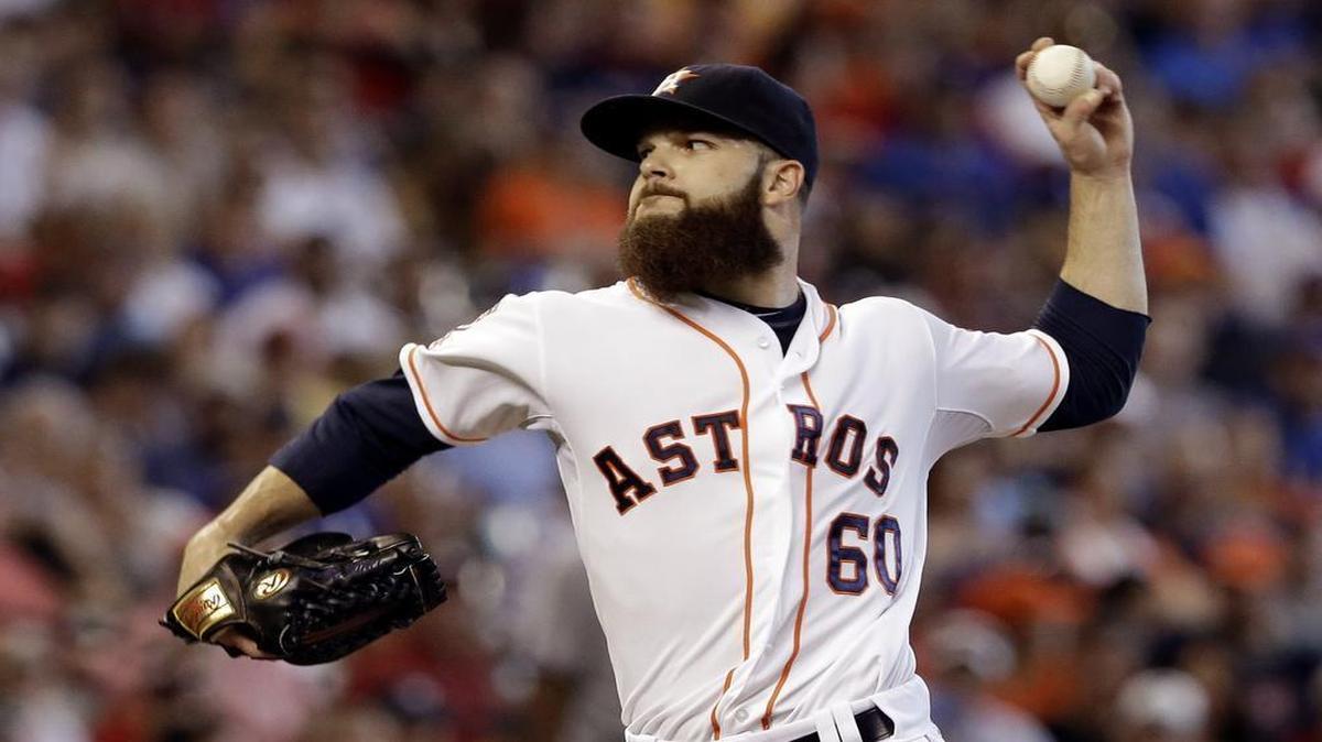 
Astros pitcher Dallas Keuchel struck out a career-high 13 Rangers and allowed two hits in seven innings as Houston beat Texas 10-0 Sunday at Minute Maid Park.
