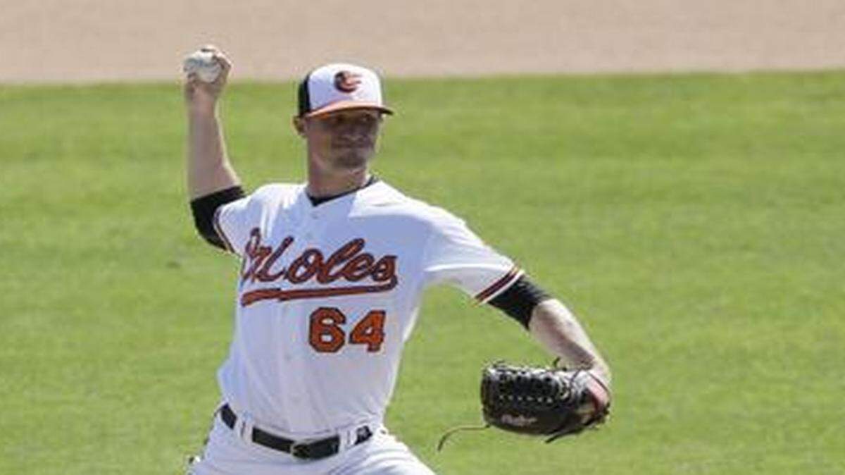 
Logan Verrett gave up only three earned runs in 14 innings this spring with the Orioles.


