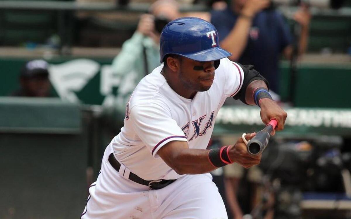 
Rangers outfielder Delino DeShields returned to the lineup after being on the disabled list with a left hamstring strain since June 15.
