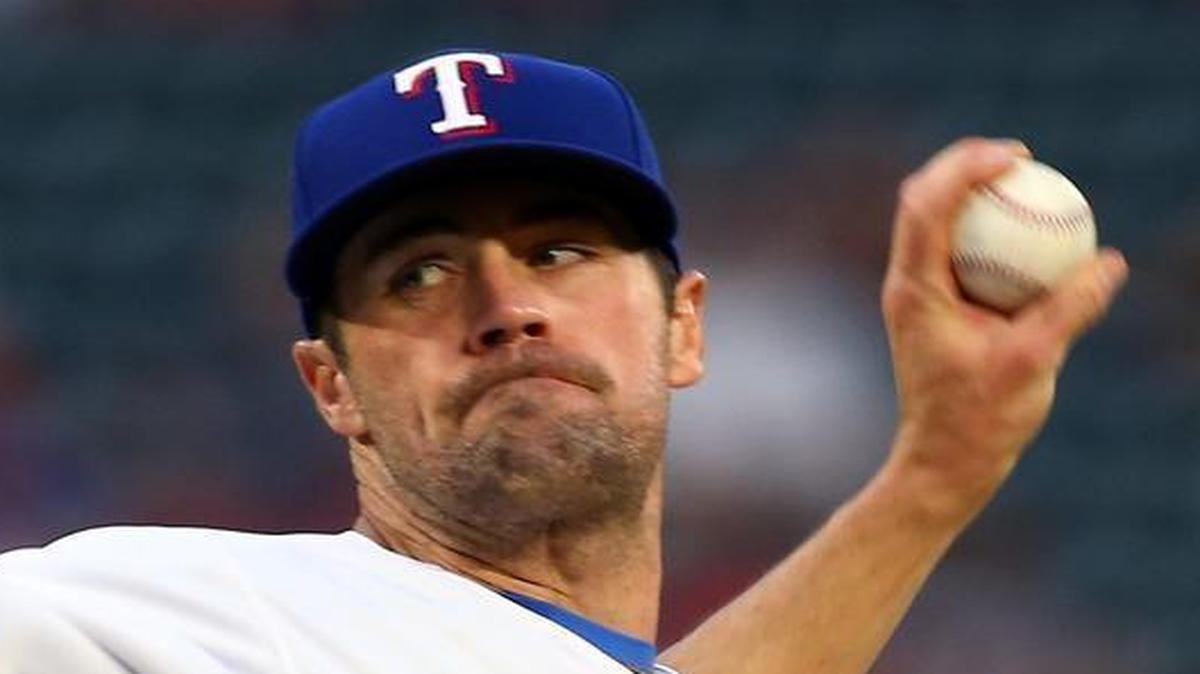 Cole Hamels threw a bullpen session Monday and could start for the Rangers on Saturday.