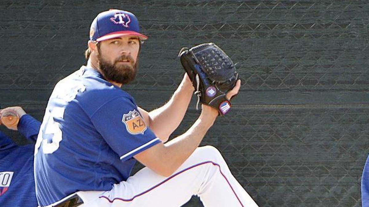 Cole Hamels threw live batting practice Saturday for the third time since his May 3 injury.