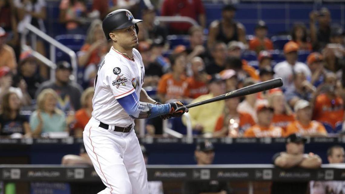 Giancarlo Stanton could be had this off-season, but the Rangers shouldn’t show much interest.