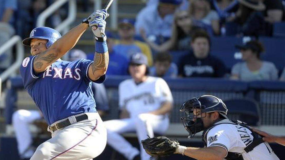 
Rangers outfielder Michael Choice was assigned to Triple A Round Rock on Tuesday. The UT Arlington alumnus struggled this spring amid a clogged battle for left field.
