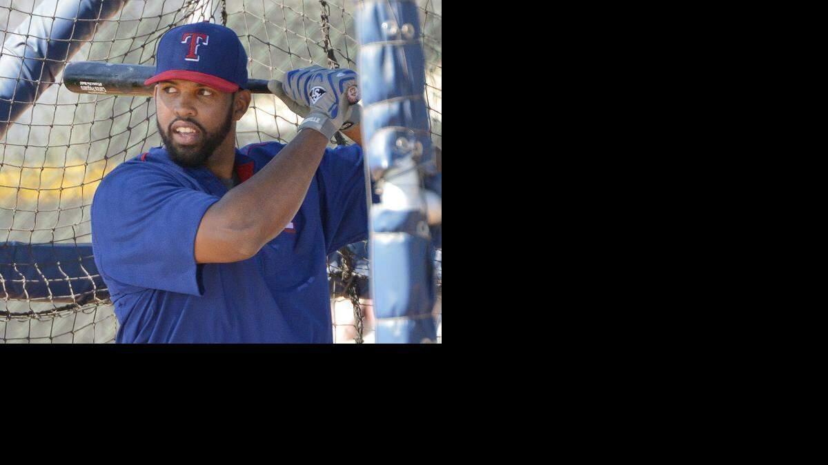 
Rangers outfielder Carlos Peguero is tied for the team lead this spring with a .440 batting average.
