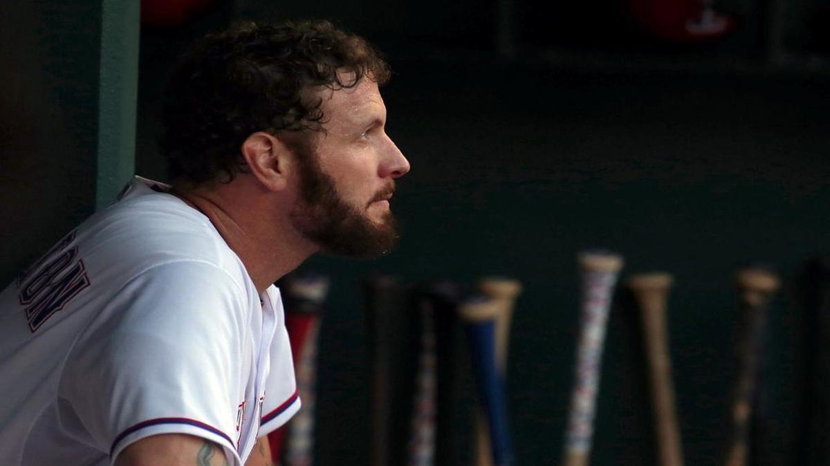 
Josh Hamilton downplayed the severity of his injury, but didn’t want to make it worse so he sat Tuesday.
