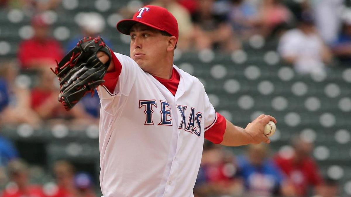 
Derek Holland is scheduled to start tonight against the Los Angeles Angels.
