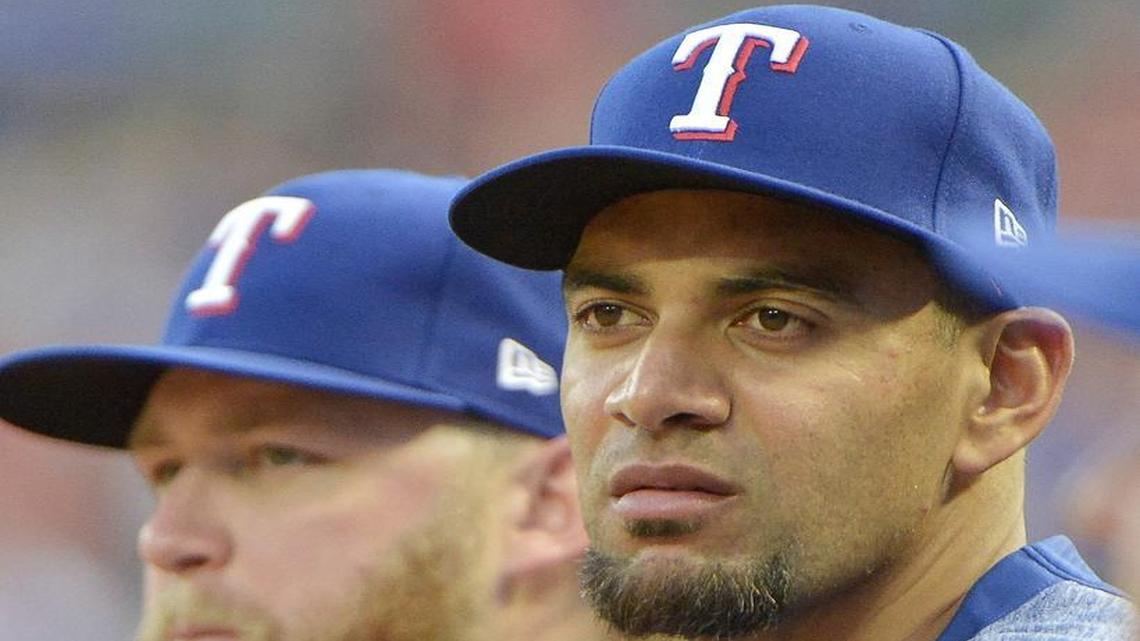 Tyson Ross, right, could join Andrew Cashner, left, in the rotation this week. Rangers manager Jeff Banister said Ross is tentatively scheduled to make his first start Friday against the Mariners.