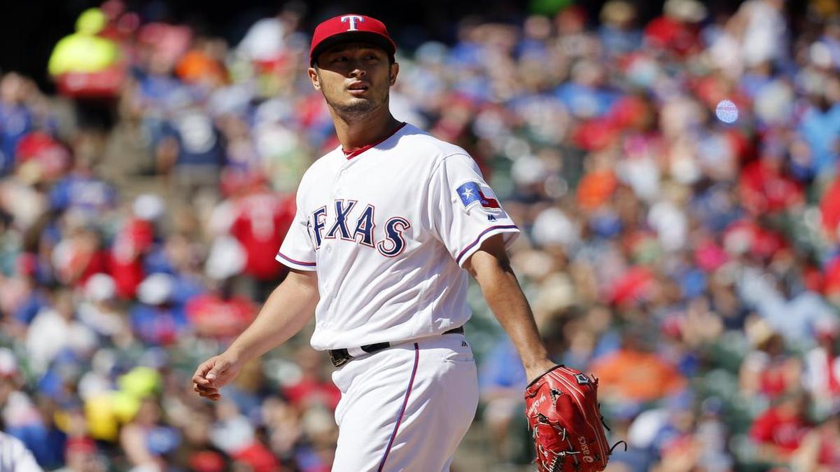 Yu Darvish held the Royals to two runs (on two solo homers in the third inning) over eight innings, his longest outing since June 2014, to improve to 2-2.