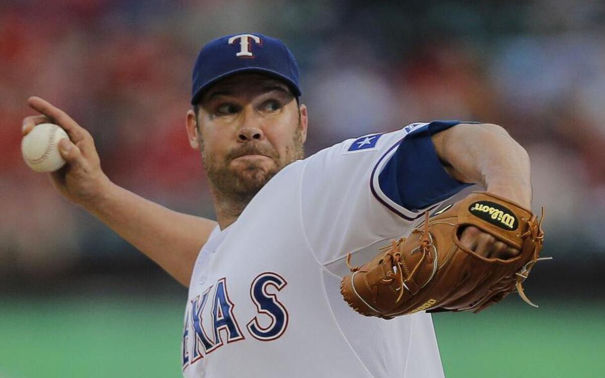 
Rangers starting pitcher Colby Lewis has gone at least seven innings in his first four starts in June and has a 2.79 ERA in his last 29 innings.

