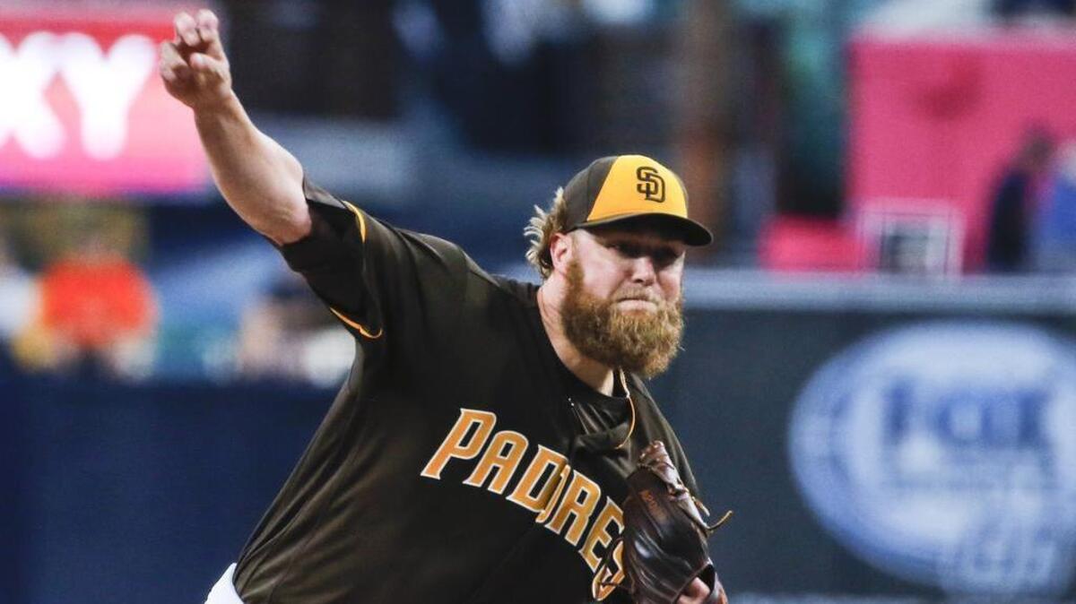 Padres right-hander and former TCU star Andrew Cashner has struggled this season but has shown promise, especially in 2014 when he compiled a 2.55 ERA in 19 starts.