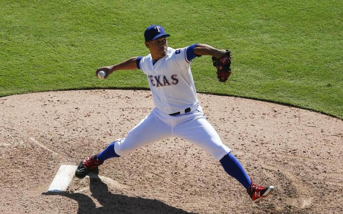 
Rangers rookie reliever Keone Kela has been used sparingly lately to allow him to rest for the postseason.
