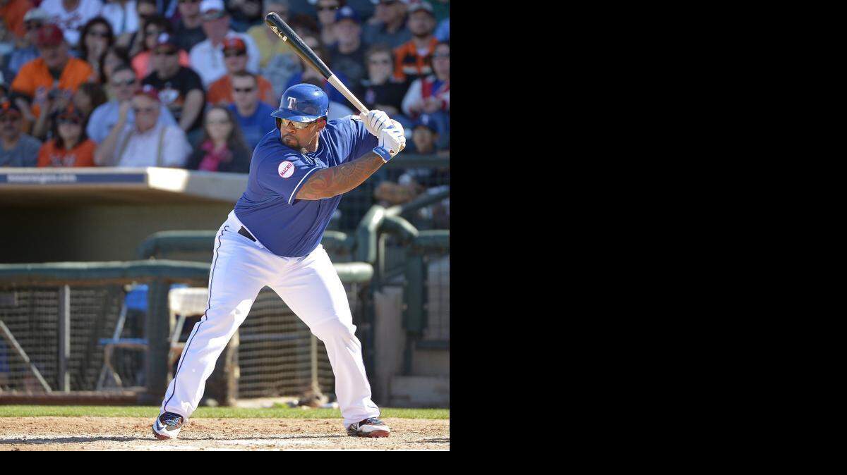
The Rangers need first baseman Prince Fielder to be at 100 percent after his injury-shortened season last year.



