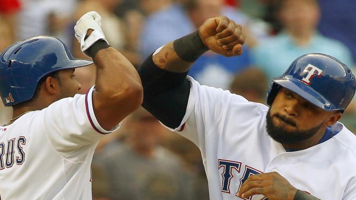 
Prince Fielder helped transform the Rangers’ offense from the worst in the majors in April to arguably the best in May.
