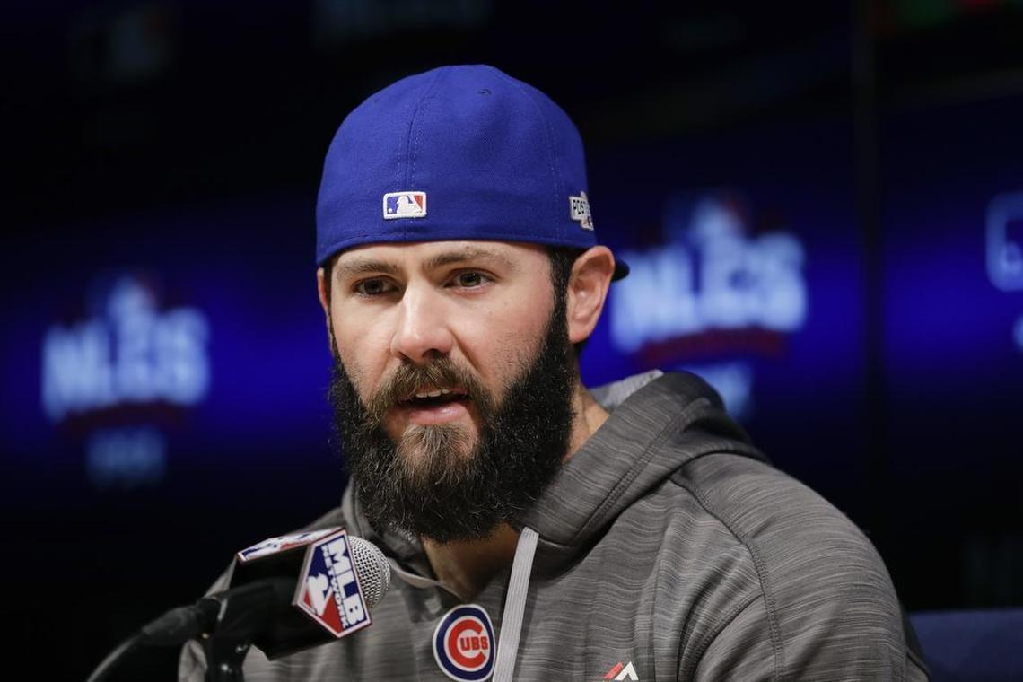 Cubs starter Jake Arrieta played at Plano East and TCU before becoming an ace for the Cubs. He won the National League Cy Young award in 2015.