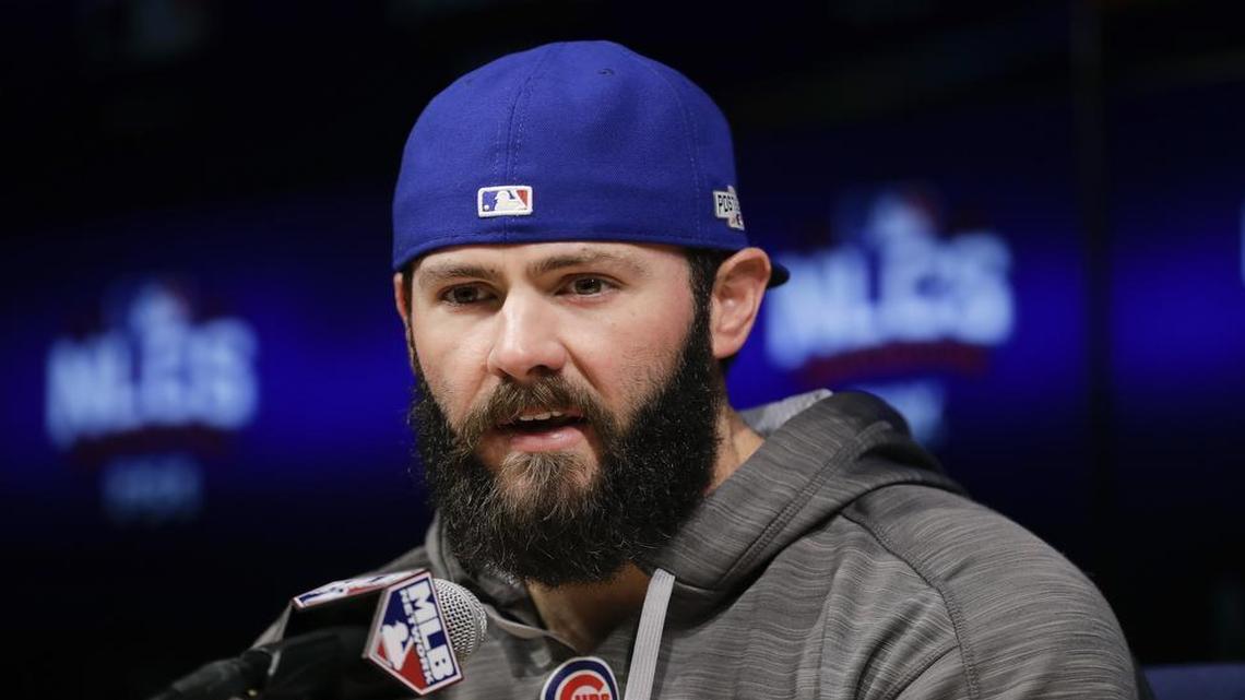 Cubs starter Jake Arrieta played at Plano East and TCU before becoming an ace for the Cubs. He won the National League Cy Young award in 2015.