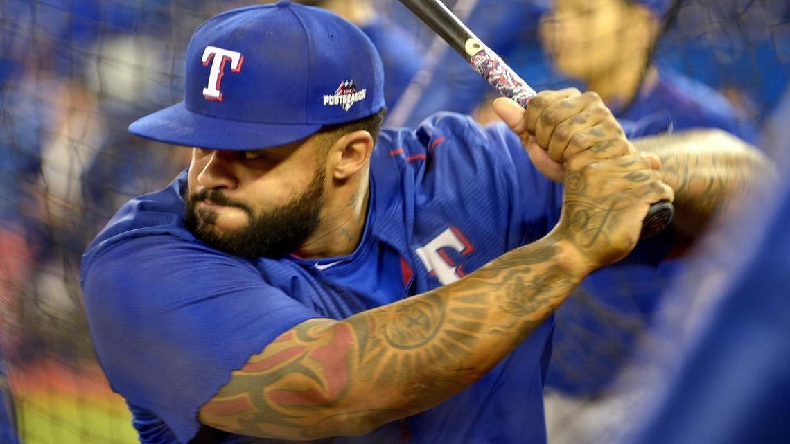 Rangers designated hitter Prince Fielder was named 2015 A.L. Comeback Player of the Year after batting .305 with 23 homers and 98 RBI.