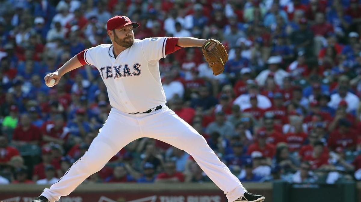 Colby Lewis led the Rangers in wins (17), starts (33) and innings (204 2/3) in 2015.