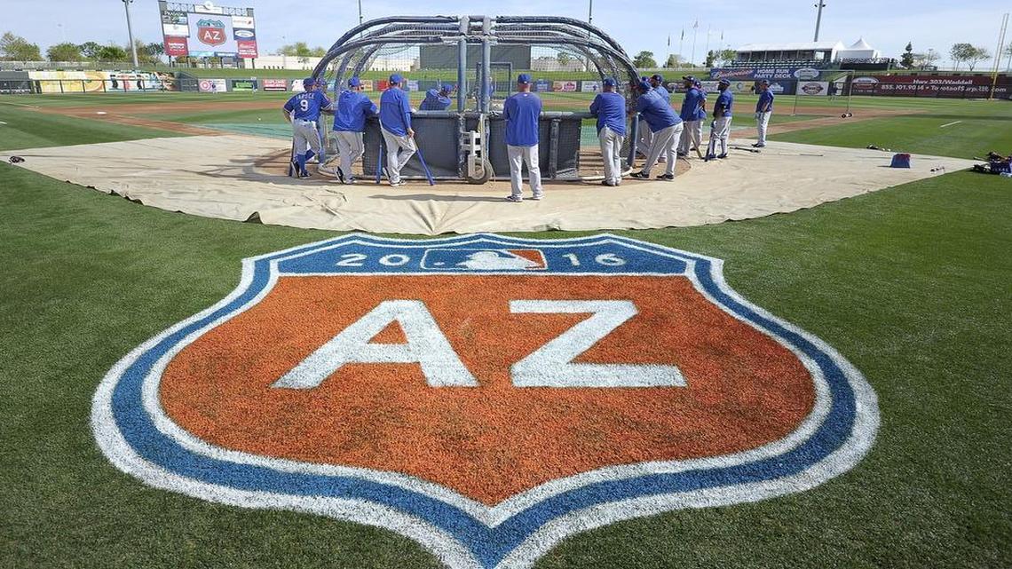 The Rangers begin their Cactus League schedule Feb. 25.