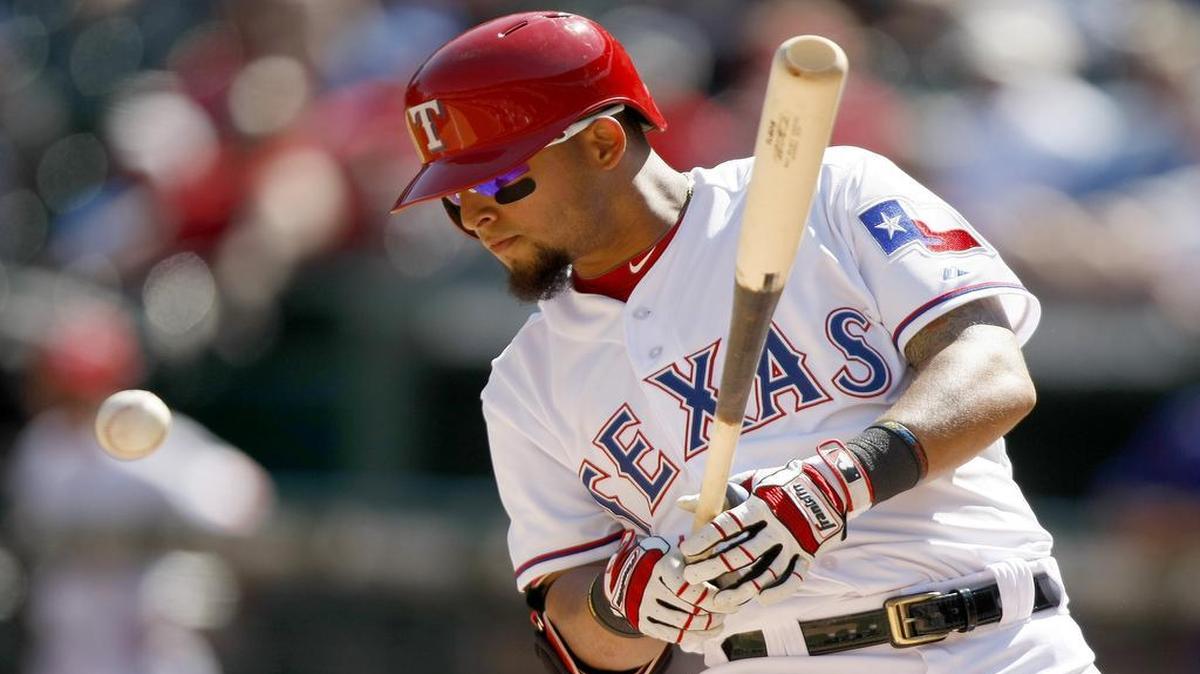 
Rougned Odor has struggled early this season and did not start Monday. He’s batting .148 with 19 strikeouts.
