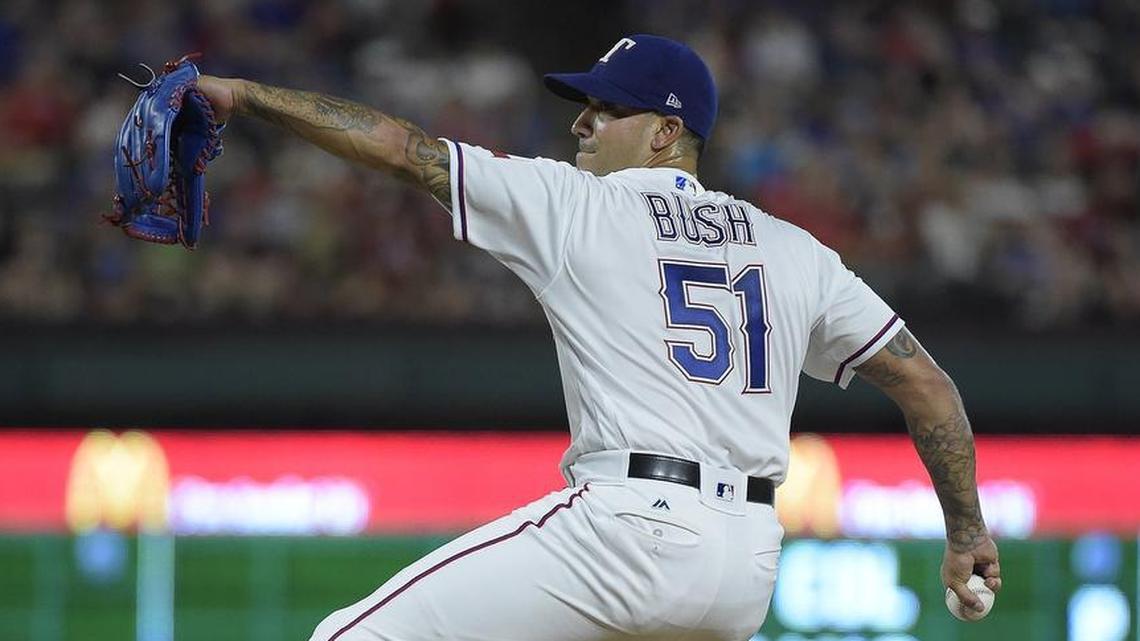 Matt Bush has pitched the ninth inning for the Rangers. Will he pitch the first inning in 2018?