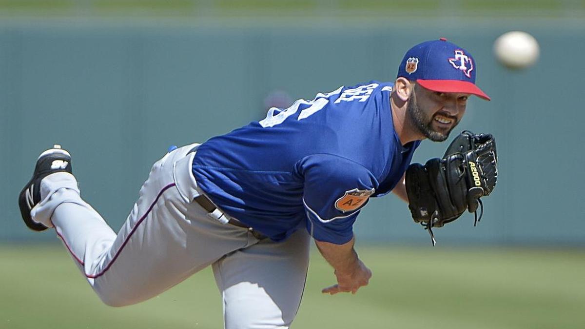 Rangers starting pitcher Dillon Gee held the Royals scoreless on two hits over six innings, including taking a no-hitter through 5 2/3. He struck out nine and walked none.