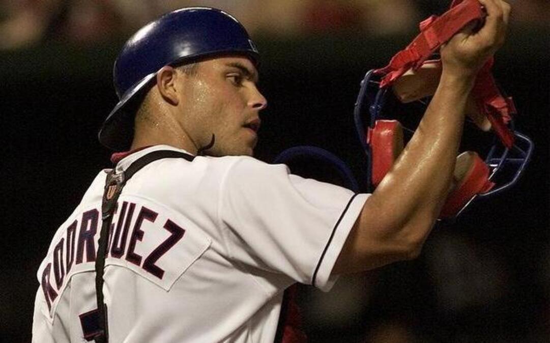 No one caught more games than Rangers great Pudge Rodriguez.