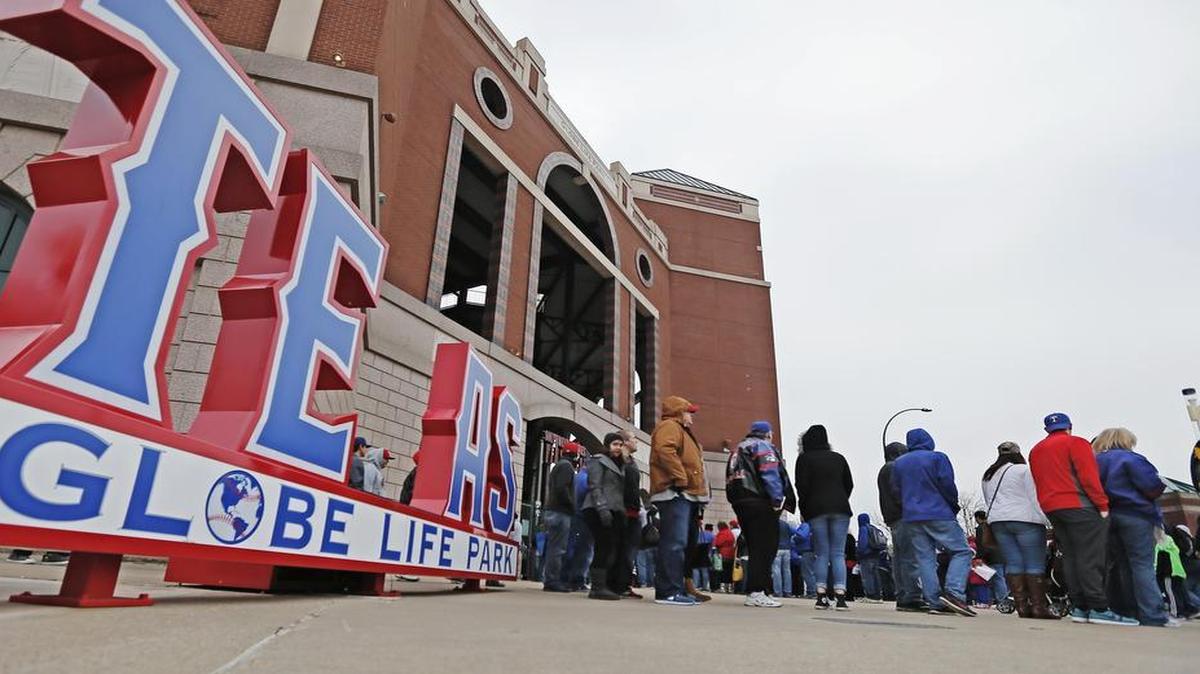 Fans who put a 25 percent deposit down for a full or half season ticket package get three swings to hit a home run at Globe Life Park on Saturday to win free tickets in 2016.