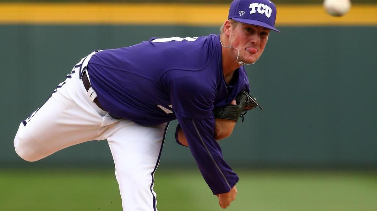 TCU right-hander Brian Trieglaff was selected by the New York Yankees in the 13th round.