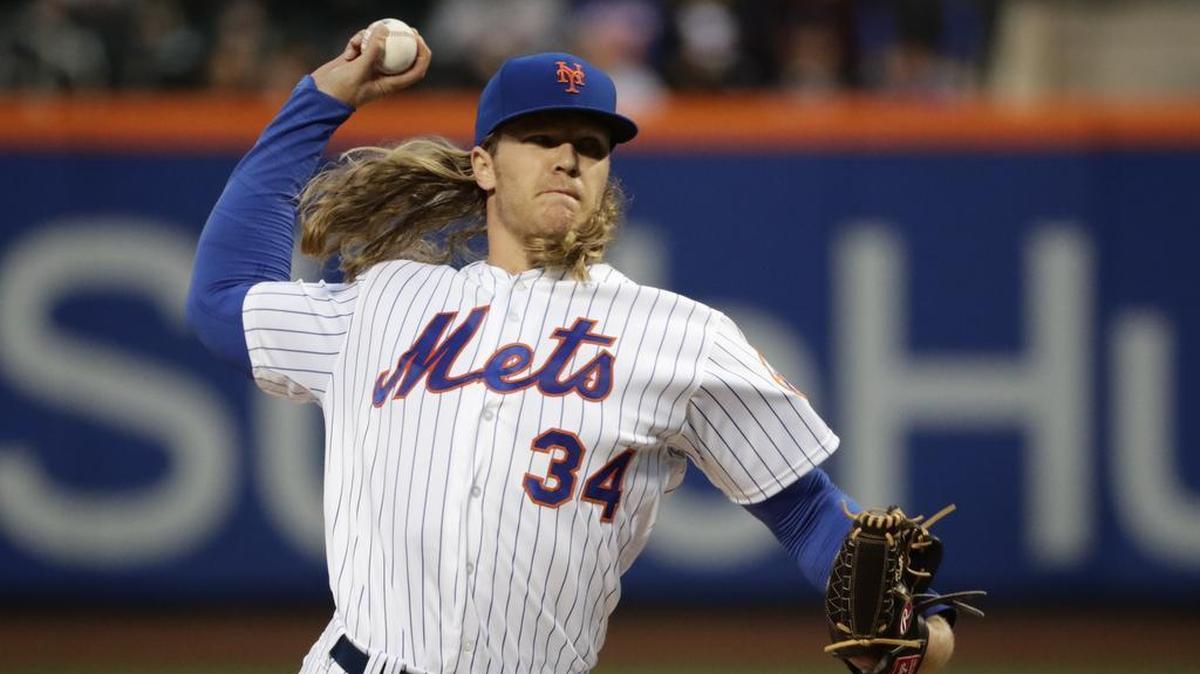New York Mets’ pitcher Noah Syndergaard skewered President Donald Trump in a satirical post on social media early Saturday morning.