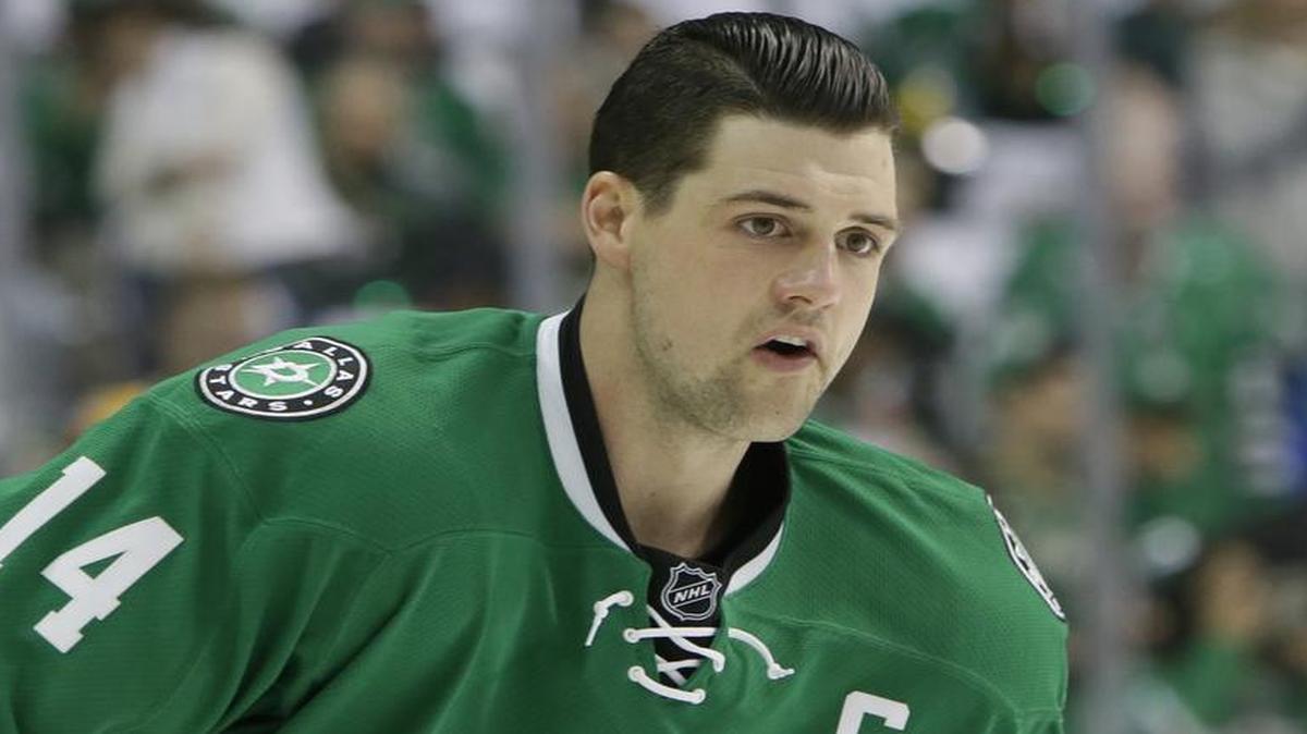 Forward Jamie Benn and the Dallas Stars play Game 5 of their NHL playoff series against St. Louis at noon Saturday on KXAS/Channel 5 (NBC).