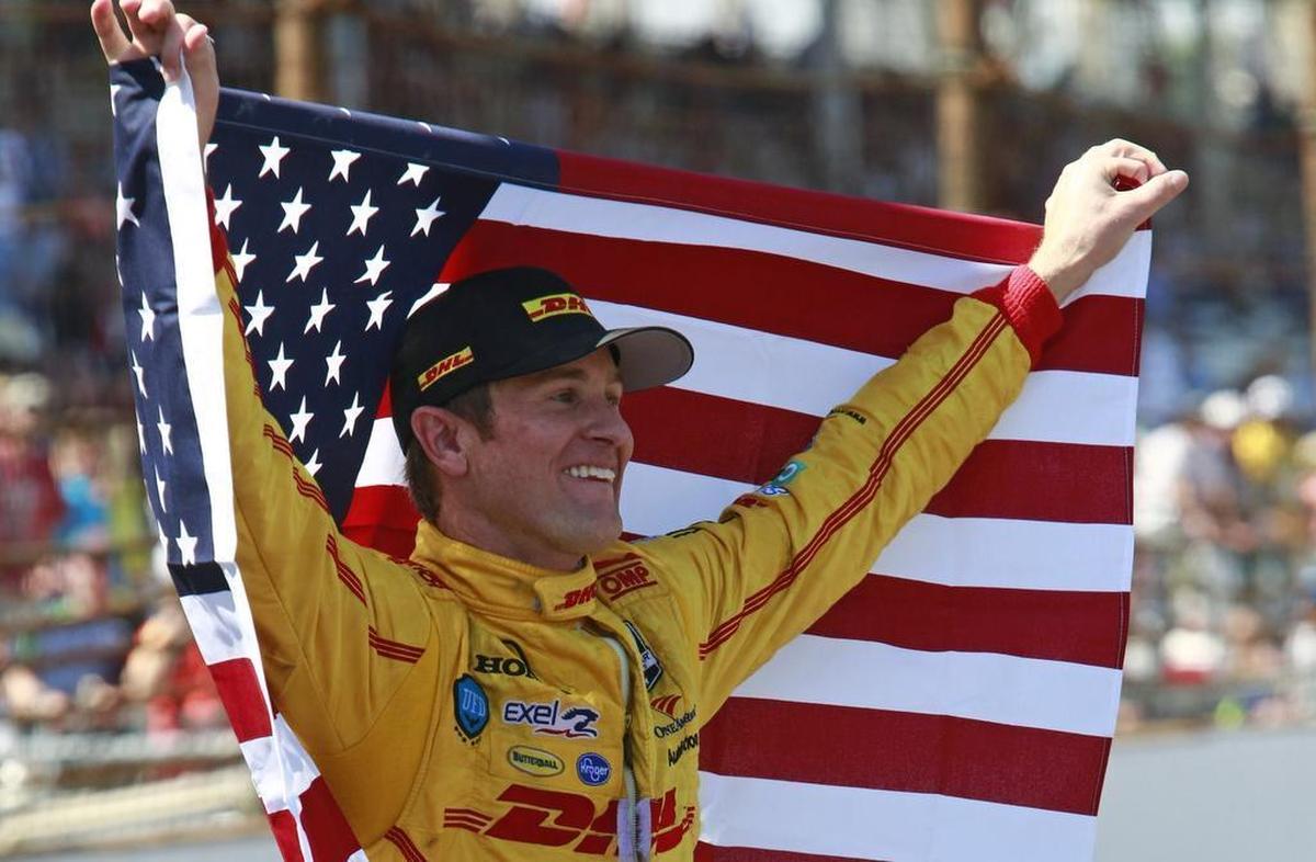 American Ryan Hunter-Reay won last year’s Indianapolis 500.
